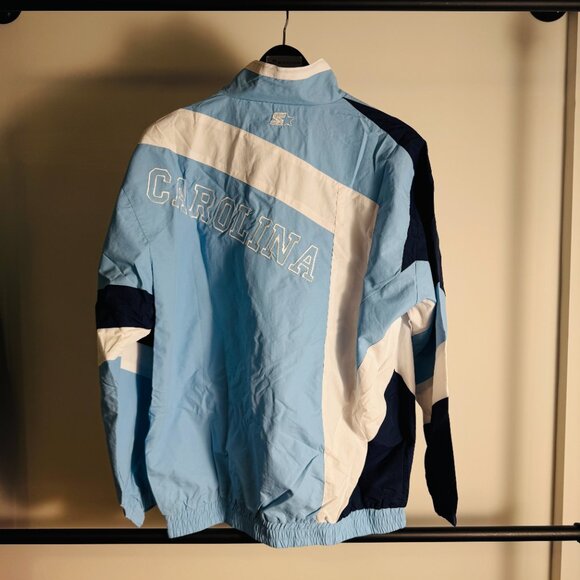 Men's Starter University of North Carolina Windbreaker Jacket size L 3XL - Picture 2 of 2